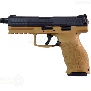 Pistoletas Heckler Koch SFP9-SF PB SD, 9x19 RAL8000