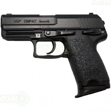 Pistoletas Heckler Koch USP Compact, 9x19 Pistoletas Heckler Koch USP Compact, 9x19