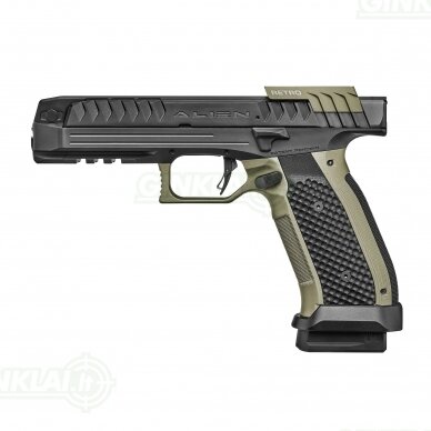 Pistoletas Laugo Arms Alien IPSC Retro PDO, 9x19 Pistoletas Laugo Arms Alien IPSC Retro PDO, 9x19