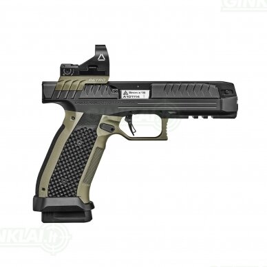 Pistoletas Laugo Arms Alien IPSC Retro PDO, 9x19 2 Pistoletas Laugo Arms Alien IPSC Retro PDO, 9x19 2