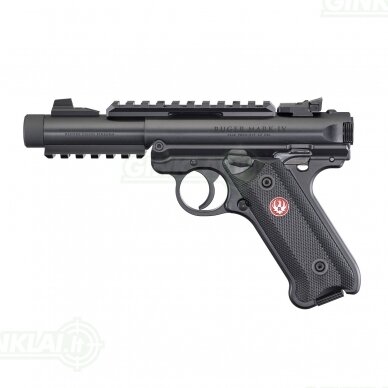 Pistoletas Ruger Mark IV Tactical Black 4,4", 22LR 40150