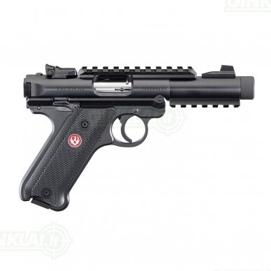 Pistoletas Ruger Mark IV Tactical Black 4,4", 22LR 40150 3 Pistoletas Ruger Mark IV Tactical Black 4,4", 22LR 40150 3