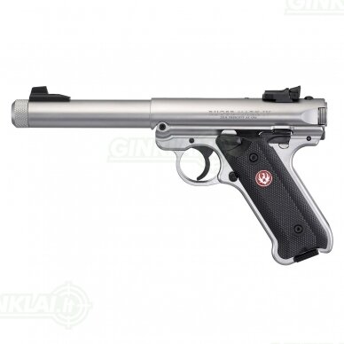 Pistoletas Ruger Mark IV Target Threaded 5,5", 22LR 40126 Pistoletas Ruger Mark IV Target Threaded 5,5", 22LR 40126