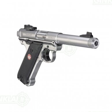 Pistoletas Ruger Mark IV Target Threaded 5,5", 22LR 40126 2 Pistoletas Ruger Mark IV Target Threaded 5,5", 22LR 40126 2