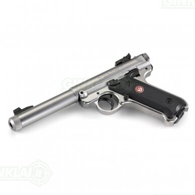 Pistoletas Ruger Mark IV Target Threaded 5,5", 22LR 40126 5