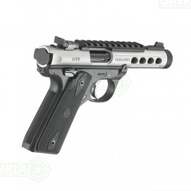 Pistoletas Ruger MK IV 22/45 Lite Silver 4,4", 22LR 43945 4