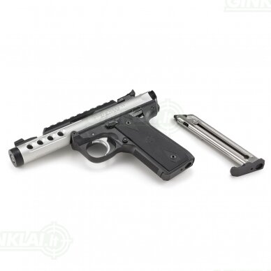 Pistoletas Ruger MK IV 22/45 Lite Silver 4,4", 22LR 43945 5