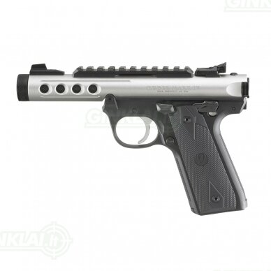 Pistoletas Ruger MK IV 22/45 Lite Silver 4,4", 22LR 43945 Pistoletas Ruger MK IV 22/45 Lite Silver 4,4", 22LR 43945