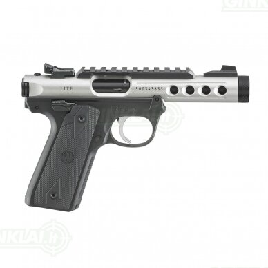 Pistoletas Ruger MK IV 22/45 Lite Silver 4,4", 22LR 43945 3 Pistoletas Ruger MK IV 22/45 Lite Silver 4,4", 22LR 43945 3