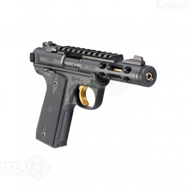 Pistoletas Ruger MK IV 22/45 Lite Black Gold 4,4", 22LR 43927 2