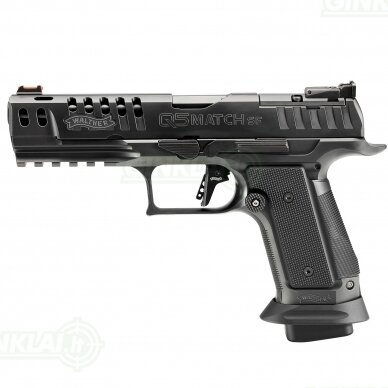 Pistoletas Walther PPQ Q5 Match Steel Frame Black Ribbon OR 5", 9x19