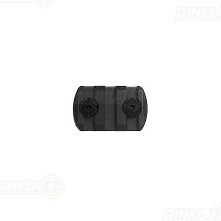 Picatinny bėgelis IMI Defense Polymer 3 notch M-LOK Rail Section IMI-PMK03 Picatinny bėgelis IMI Defense Polymer 3 notch M-LOK Rail Section IMI-PMK03