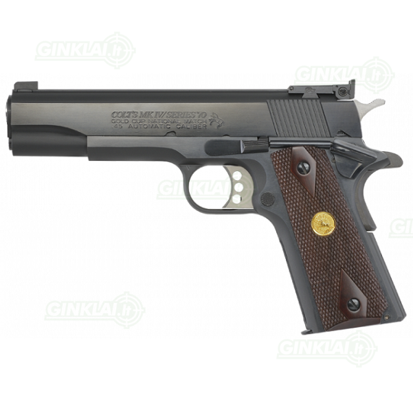 Pistoletas Colt 1911 Gold Cup National Match 5", .45 Auto Pistoletas Colt 1911 Gold Cup National Match 5", .45 Auto