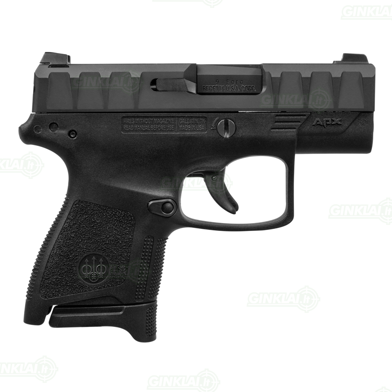 Pistoletas Beretta APX Carry Black, 9x19 1 Pistoletas Beretta APX Carry Black, 9x19 1
