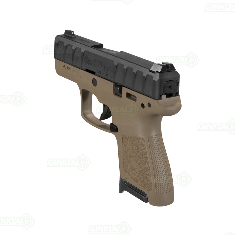 Pistoletas Beretta APX Carry FDE, 9x19 3