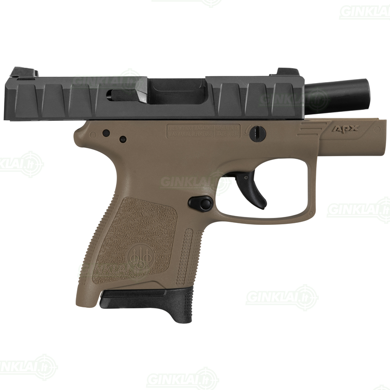 Pistoletas Beretta APX Carry FDE, 9x19 5 Pistoletas Beretta APX Carry FDE, 9x19 5