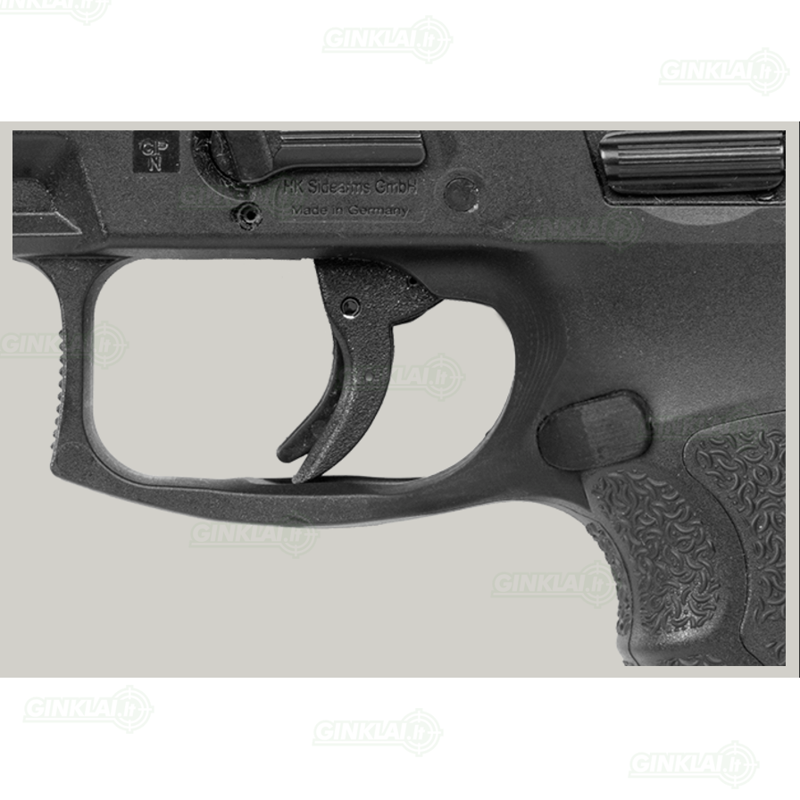 Pistoletas Heckler Koch SFP9 SF PB, 9x19 RAL8000 1 Pistoletas Heckler Koch SFP9 SF PB, 9x19 RAL8000 1