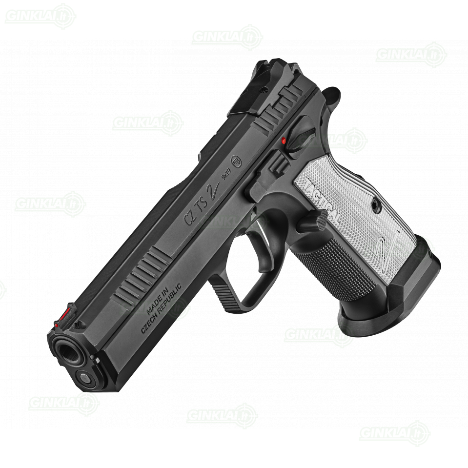 Pistoletas CZ TS 2, .40 S&W Silver 2 Pistoletas CZ TS 2, .40 S&W Silver 2
