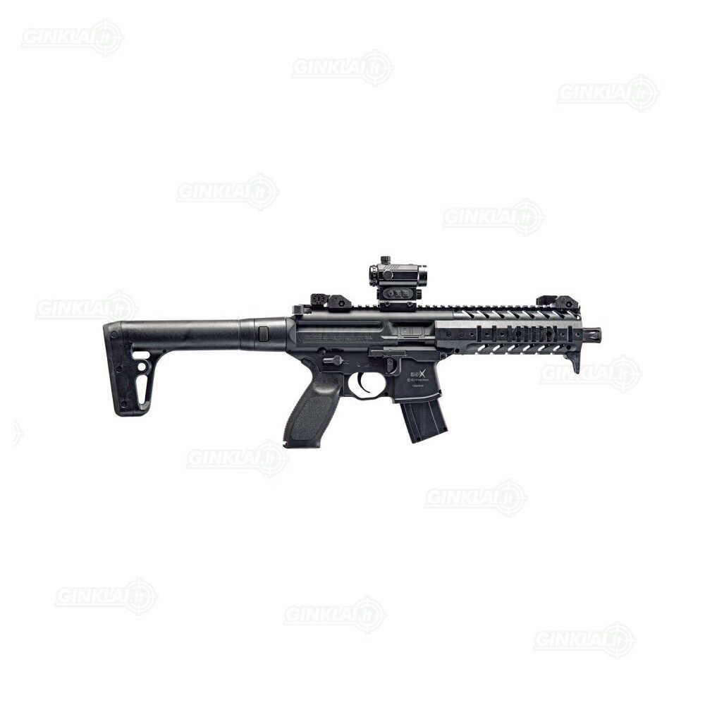 Pneumatinis šautuvas Sig MPX Black 4,5 mm Pellet Red Dot Pneumatinis šautuvas Sig MPX Black 4,5 mm Pellet Red Dot