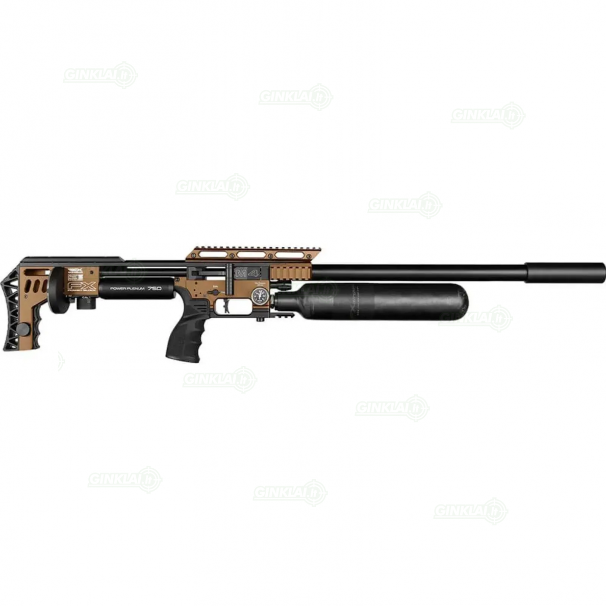 Pneumatinis PCP šautuvas FX Impact M4 Sniper Copper 7,62 mm 169 J 1