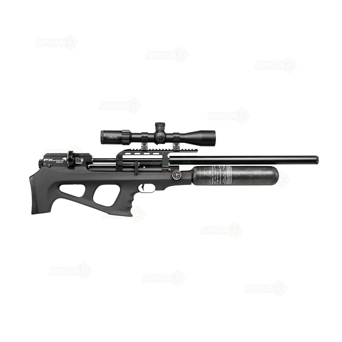Pneumatinis PCP šautuvas FX Wildcat MKIII BT Sniper 5,5 mm