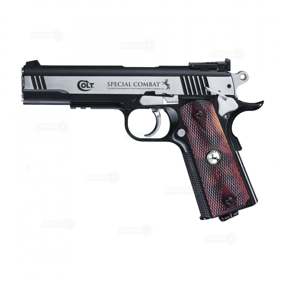 Pneumatinis pistoletas Colt Special Combat Classic 4,5mm BBs Pneumatinis pistoletas Colt Special Combat Classic 4,5mm BBs