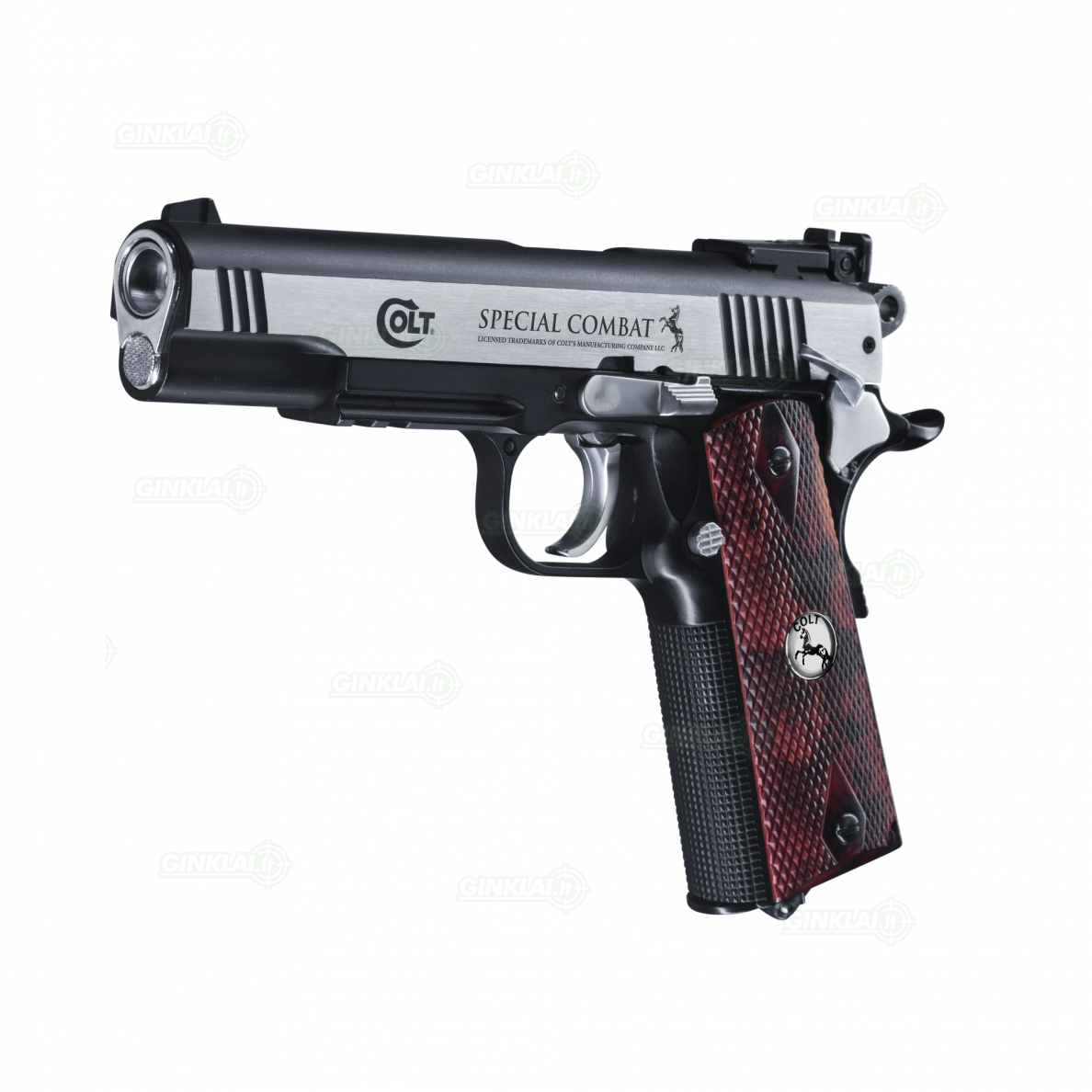 Pneumatinis pistoletas Colt Special Combat Classic 4,5mm BBs 1 Pneumatinis pistoletas Colt Special Combat Classic 4,5mm BBs 1