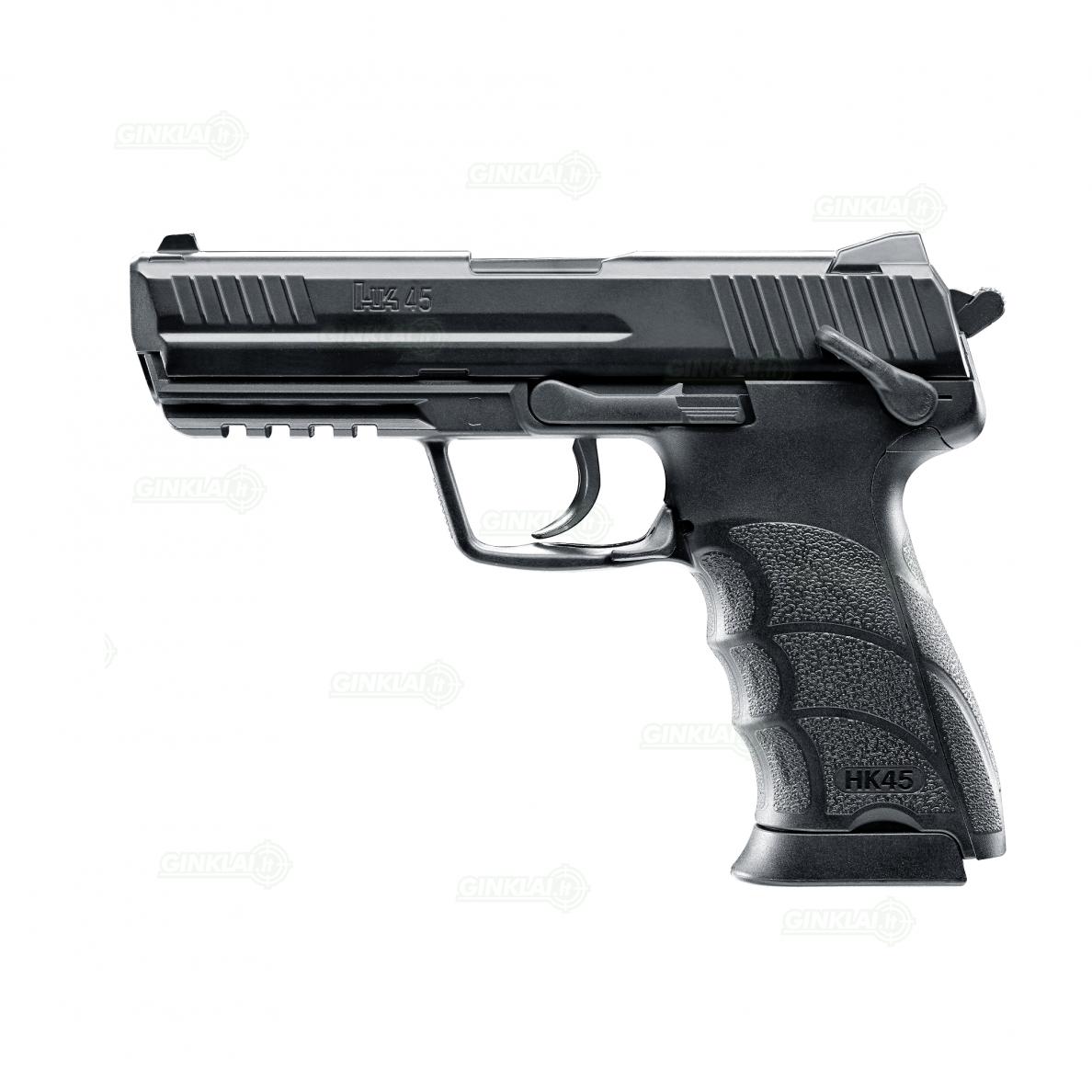 Pneumatinis pistoletas Heckler Koch HK45 4,5 mm BBs Pneumatinis pistoletas Heckler Koch HK45 4,5 mm BBs