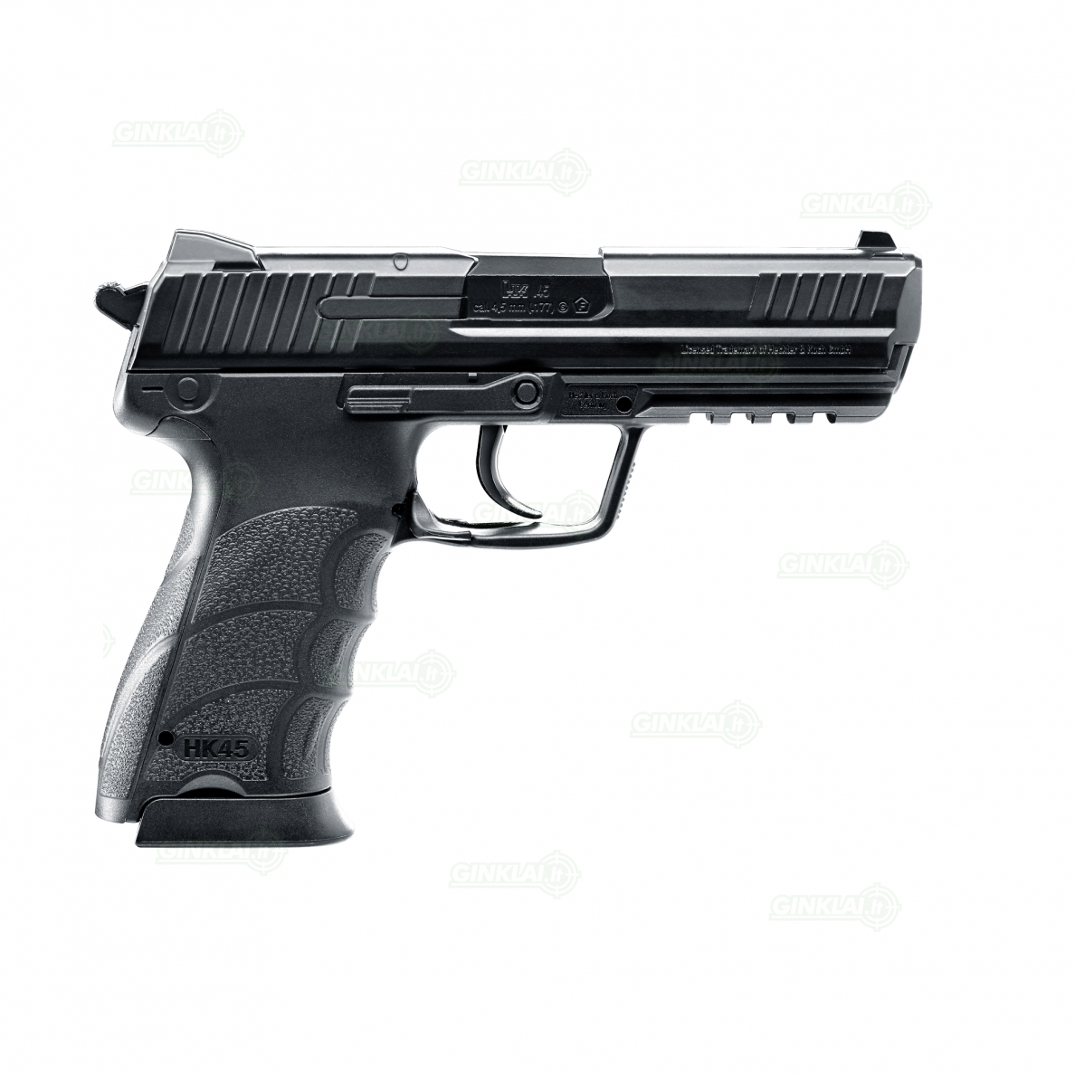 Pneumatinis pistoletas Heckler Koch HK45 4,5 mm BBs 2 Pneumatinis pistoletas Heckler Koch HK45 4,5 mm BBs 2