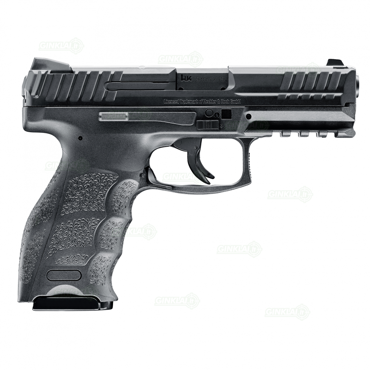Pneumatinis pistoletas Heckler Koch VP9 4,5 mm BBs Black 1