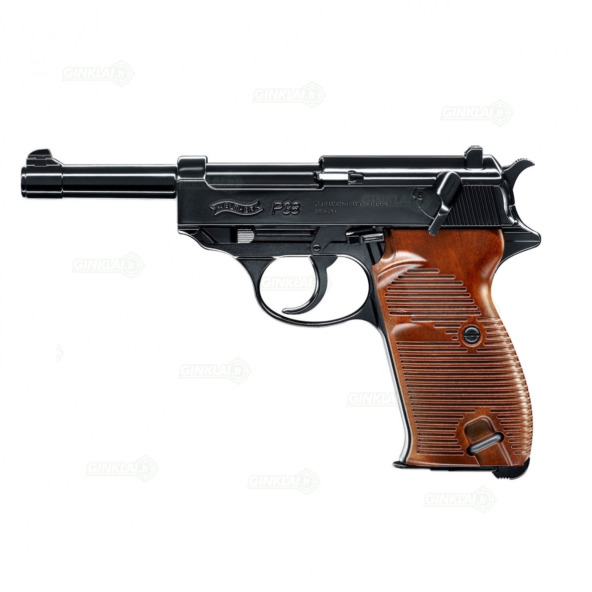 Pneumatinis pistoletas Walther P38 4,5 mm Pneumatinis pistoletas Walther P38 4,5 mm