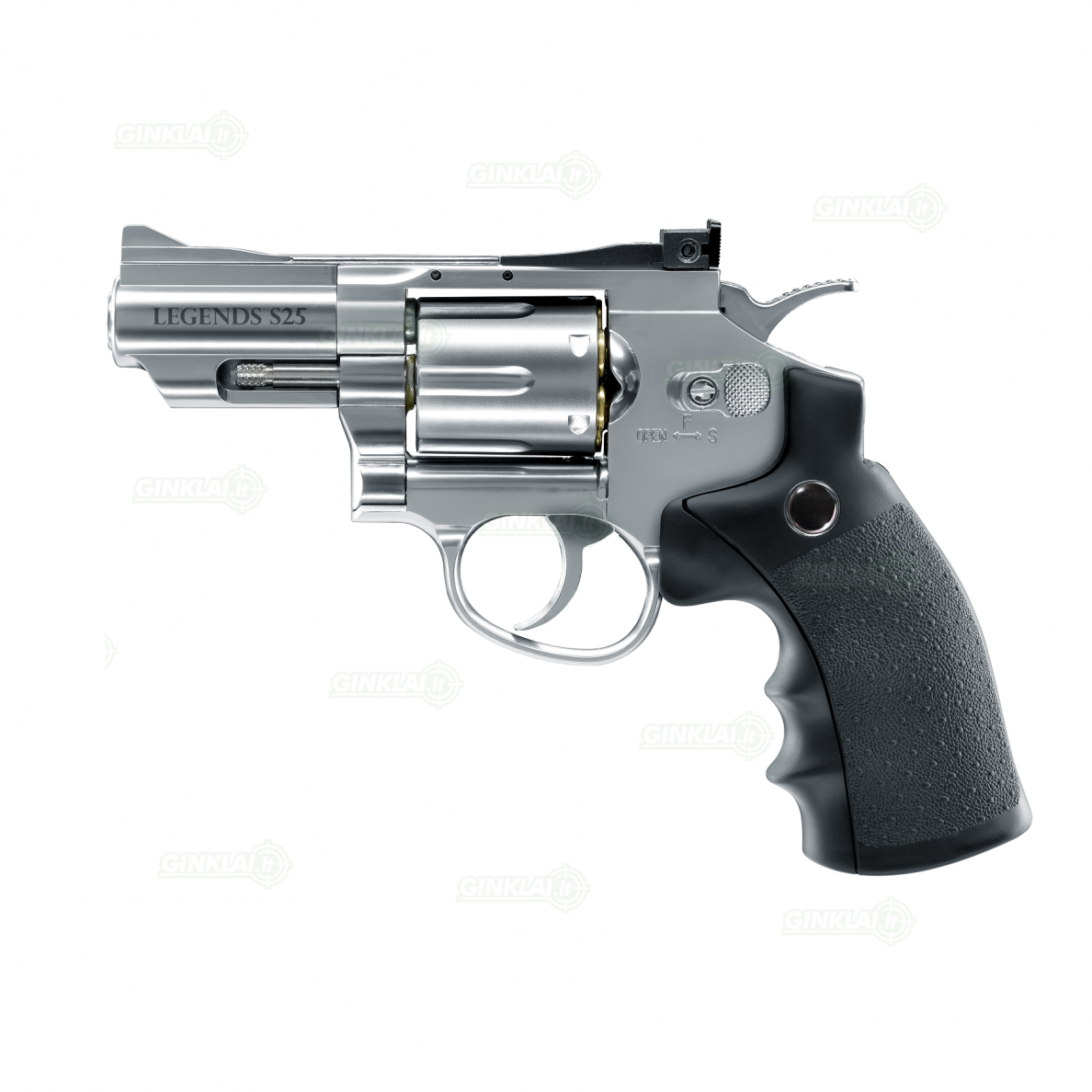Pneumatinis revolveris Legends S25 2,5" 4,5mm Pellet
