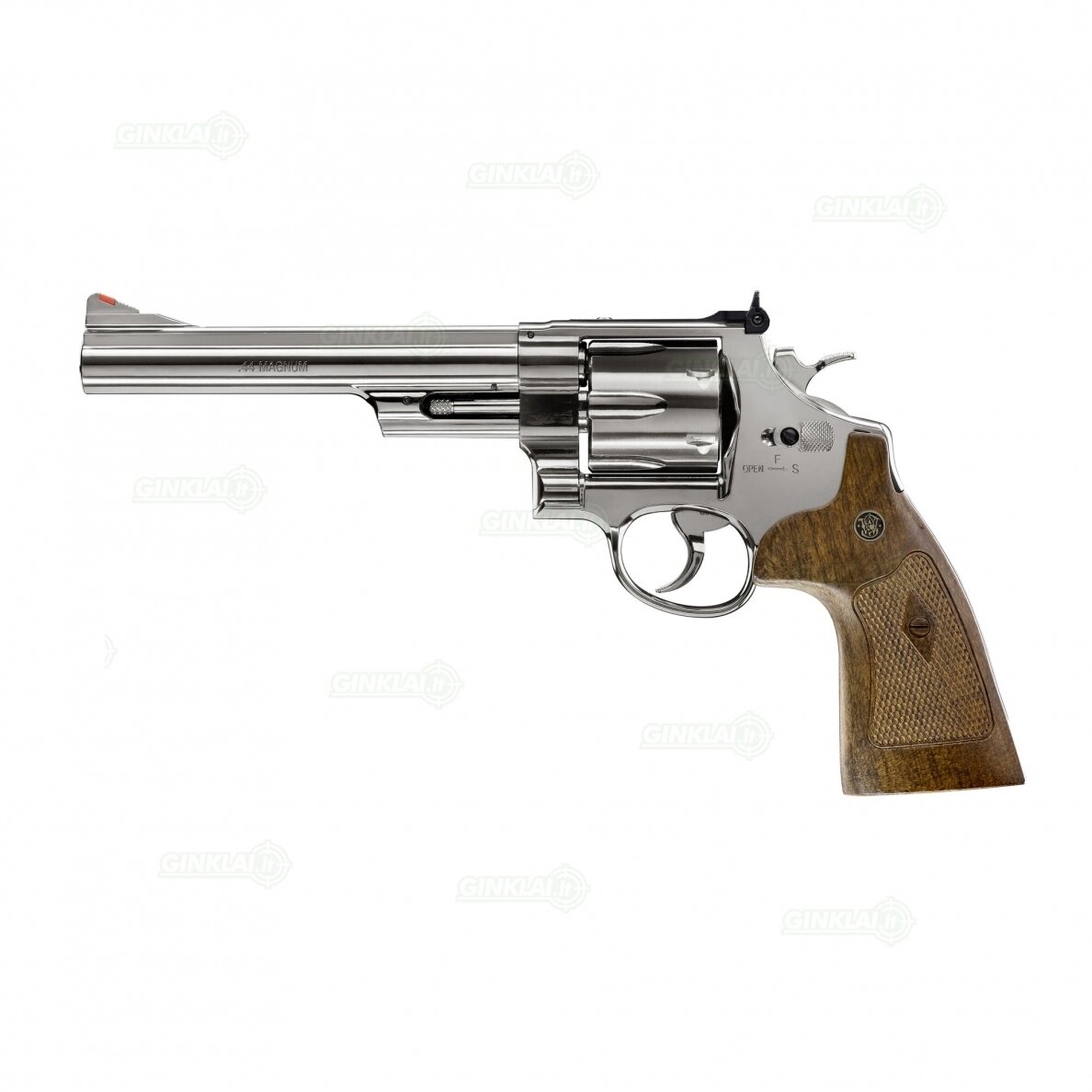 Pneumatinis revolveris Smith & Wesson M29 4,5 mm BBS 6,5" Pneumatinis revolveris Smith & Wesson M29 4,5 mm BBS 6,5"