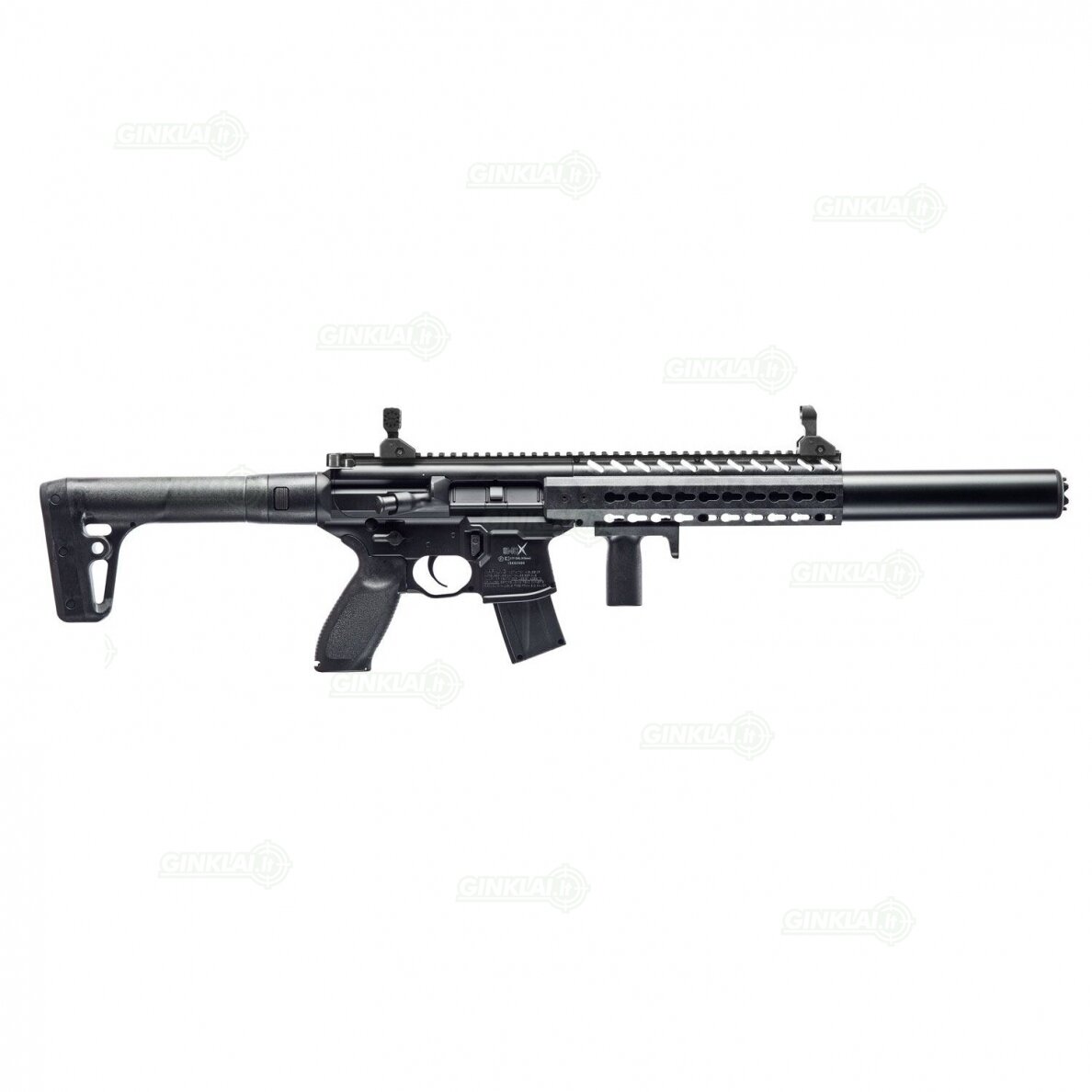Pneumatinis šautuvas Sig MCX Black 4,5 mm Pellet Pneumatinis šautuvas Sig MCX Black 4,5 mm Pellet