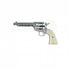 Pneumatinis revolveris Colt SAA 45 Nickel 4,5mm BB's
