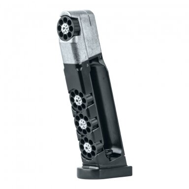 Pneumatinio pistoleto dėtuvė Glock 17 4,5 mm Pellet