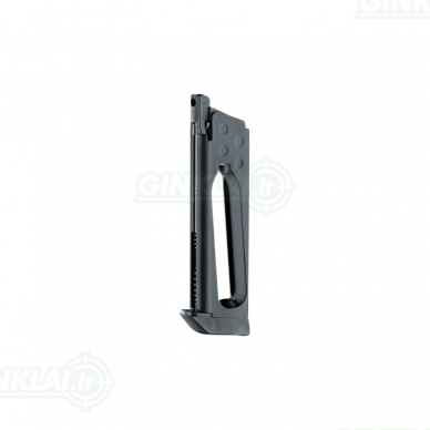 Pneumatinio pistoleto dėtuvė Colt M45 CQBP 4,5 mm BBs Pneumatinio pistoleto dėtuvė Colt M45 CQBP 4,5 mm BBs