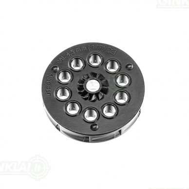 Pneumatinio revolverio dėtuvė Colt Phyton Pellet Metal 3 vnt. 3 Pneumatinio revolverio dėtuvė Colt Phyton Pellet Metal 3 vnt. 3