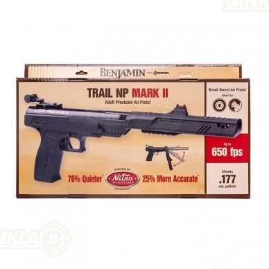 Pneumatinis pistoletas Crosman Trail Mark II, kal. 4,5 mm 10