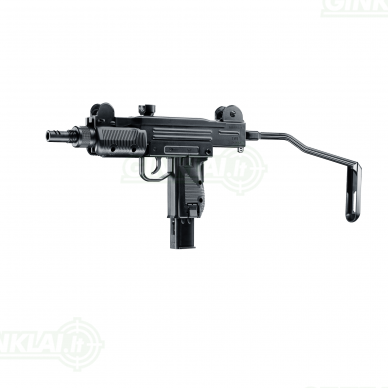 Pneumatinis pistoletas IWI Mini UZI 4,5 mm BBs 3 Pneumatinis pistoletas IWI Mini UZI 4,5 mm BBs 3