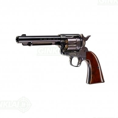 Pneumatinis revolveris Colt SAA 45 Blued 4,5mm BB's