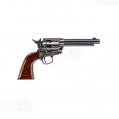 Pneumatinis revolveris Colt SAA 45 Blued 4,5mm BB's 2 Pneumatinis revolveris Colt SAA 45 Blued 4,5mm BB's 2