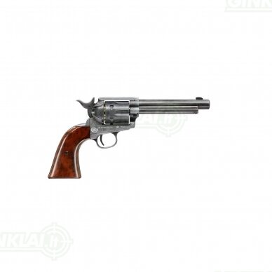 Pneumatinis revolveris Colt SAA 45 4,5mm Pellet Antique 1 Pneumatinis revolveris Colt SAA 45 4,5mm Pellet Antique 1