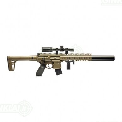 Pneumatinis šautuvas Sig MCX FDE 4,5 mm Pellet su optika Pneumatinis šautuvas Sig MCX FDE 4,5 mm Pellet su optika
