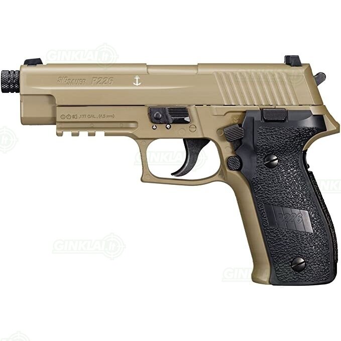 Pneumatinis pistoletas Sig Sauer P226 FDE 4,5 mm Pellet Pneumatinis pistoletas Sig Sauer P226 FDE 4,5 mm Pellet