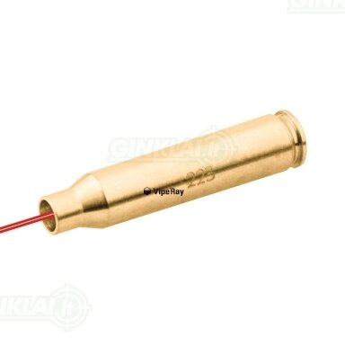 Prišaudymo lazeris Vector Optics Cartridge Red Laser Bore Sight .223 Rem. kalibrui