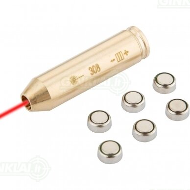 Prišaudymo lazeris Remington Professional Laser Chamber Boresighter kal. 308Win Prišaudymo lazeris Remington Professional Laser Chamber Boresighter kal. 308Win