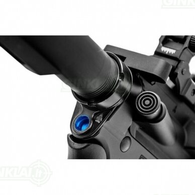 Prisegimas diržui UTG QD Receiver End Plate for AR15 Black TL-T6TD03 2