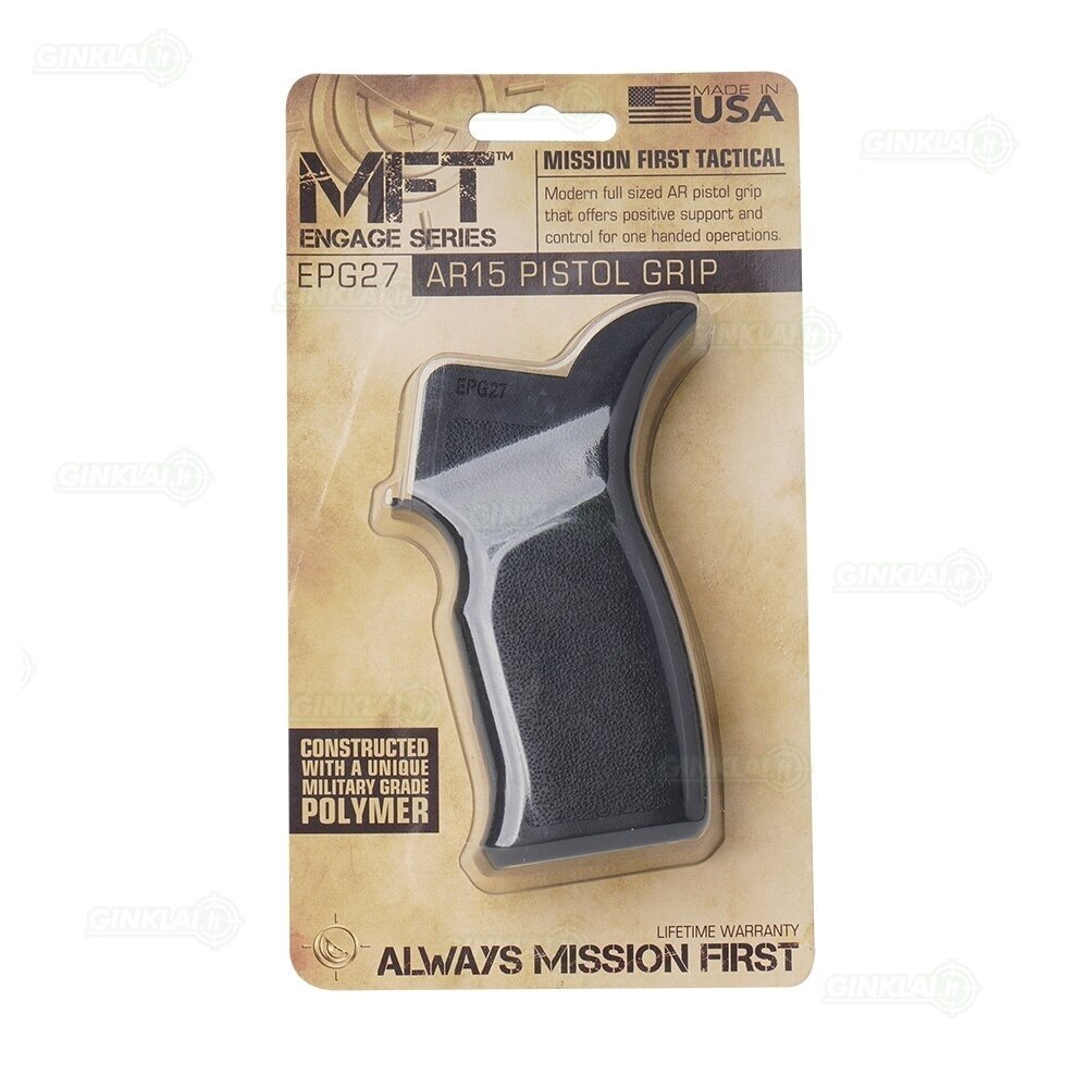Rankena MFT Engage AR15/M16 Enhanced Full Size Pistol Grip Black EPG27-B 4 Rankena MFT Engage AR15/M16 Enhanced Full Size Pistol Grip Black EPG27-B 4