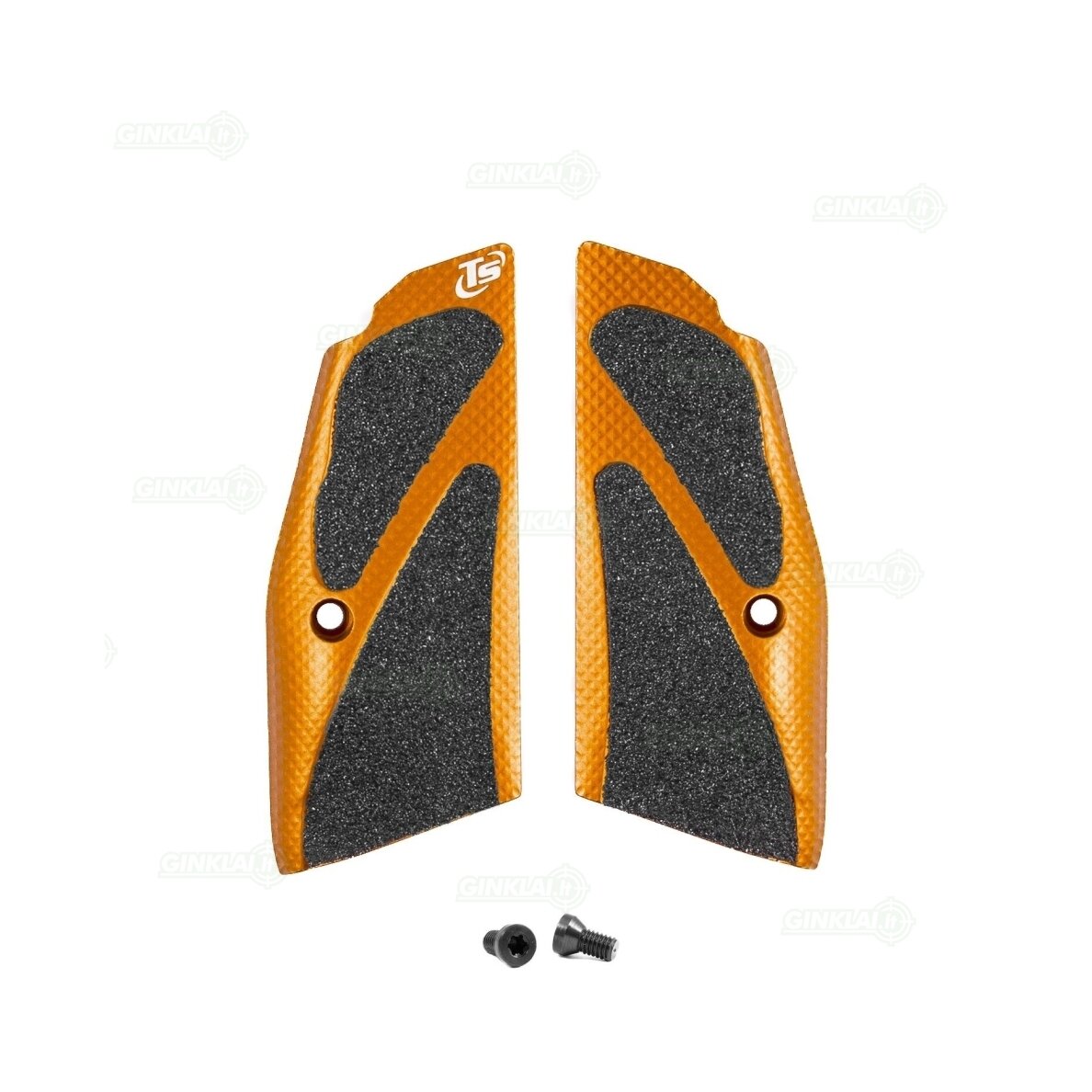 Rankenos plokštelės Toni System X3D Short Grips for CZ Shadow, TS, Oranžinės GCZ3DC-OR